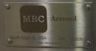 Used MBC Aerosol Rotary Gasser & 6-Head Valve Crimper – Like New Condition