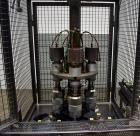 Used Pamasol 4 Head Valve Crimper Coupled to Pamasol P 2002 4 Head Gasser