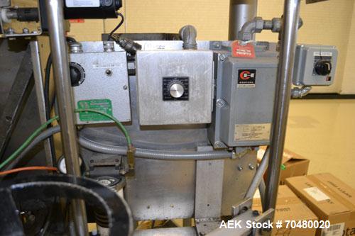 Used Haumiller Tip inserter. Last running with Anderson spray pump inserter on a fragrance line.