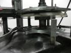 Used Haumiller Stainless Steel (6) Pocket Spray Tip Applicator. Single Hammer, 16” vibratory feeder bowl. Approximate 24” x 24” x 12” deep hopper. Allen Bradley Panel View 1000.