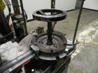 Used Haumiller Stainless Steel (6) Pocket Spray Tip Applicator. Single Hammer, 16” vibratory feeder bowl. Approximate 24” x 24” x 12” deep hopper. Allen Bradley Panel View 1000.