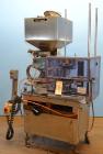 Used Haumiller Model S-Lasta Stainless Steel (6) Pocket Spray Tip Applicator. Single Hammer, 16” vibratory feeder bowl. Approximate 24” x 24” x 12” deep hopper. Allen Bradley Panel View 1000.