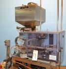 Used Haumiller Model S-Lasta Stainless Steel (6) Pocket Spray Tip Applicator. Single Hammer, 16” vibratory feeder bowl. Approximate 24” x 24” x 12” deep hopper. Allen Bradley Panel View 1000.