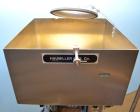 Used Haumiller Model S-Lasta Stainless Steel (6) Pocket Spray Tip Applicator. Single Hammer, 16” vibratory feeder bowl. Approximate 24” x 24” x 12” deep hopper. Allen Bradley Panel View 1000.