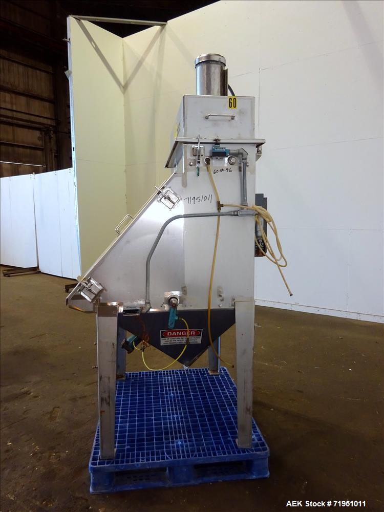 Used American Process Systems Filtered Bag Dump Station, Model FBD-200