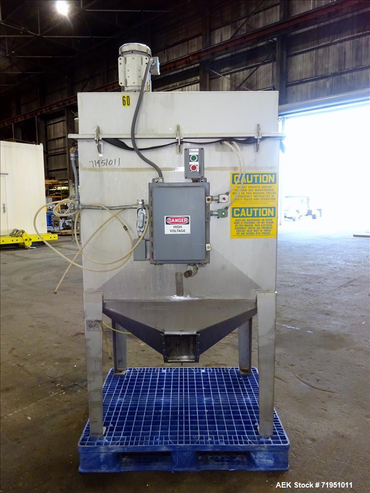 Used American Process Systems Filtered Bag Dump Station, Model FBD-200
