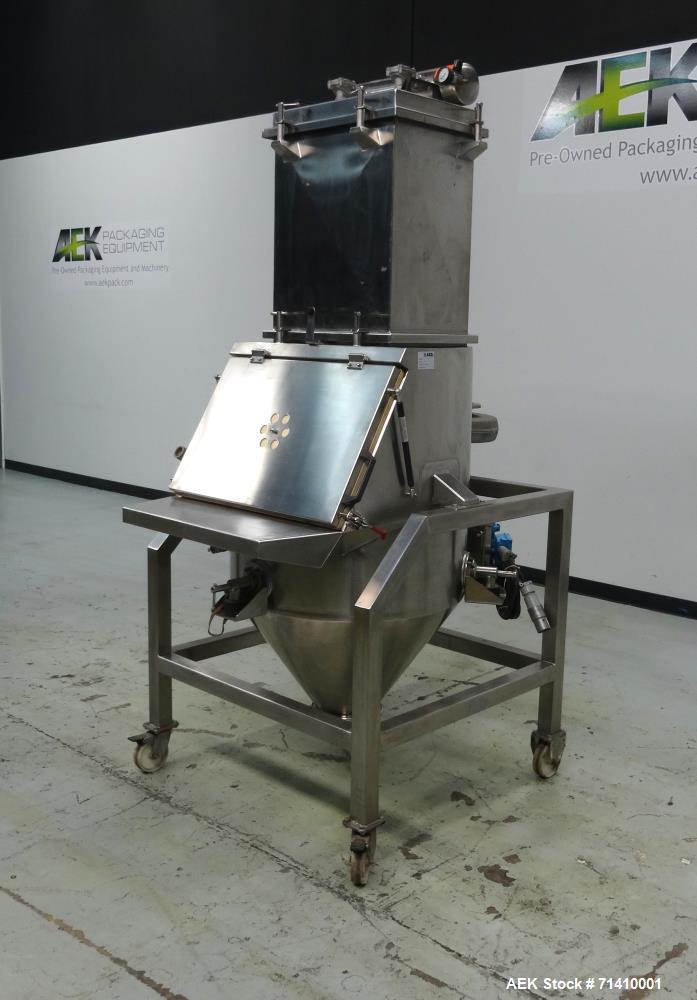 Used AZO Model ET 250 P Feeding Hopper