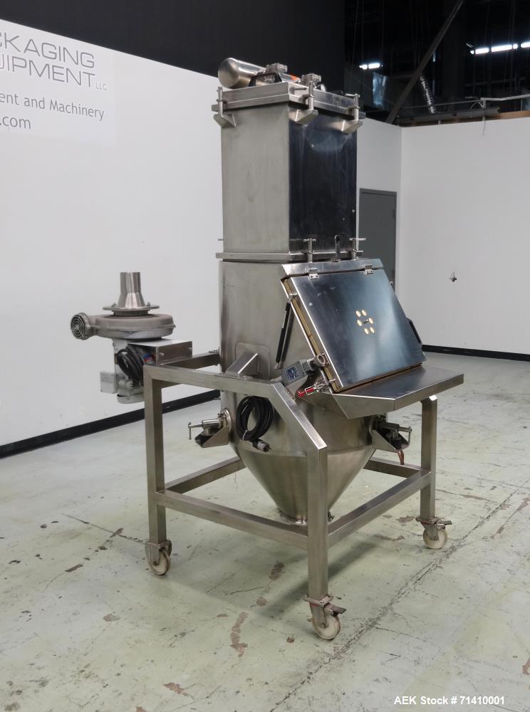 Used AZO Model ET 250 P Feeding Hopper