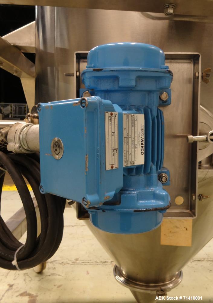 Used AZO Model ET 250 P Feeding Hopper