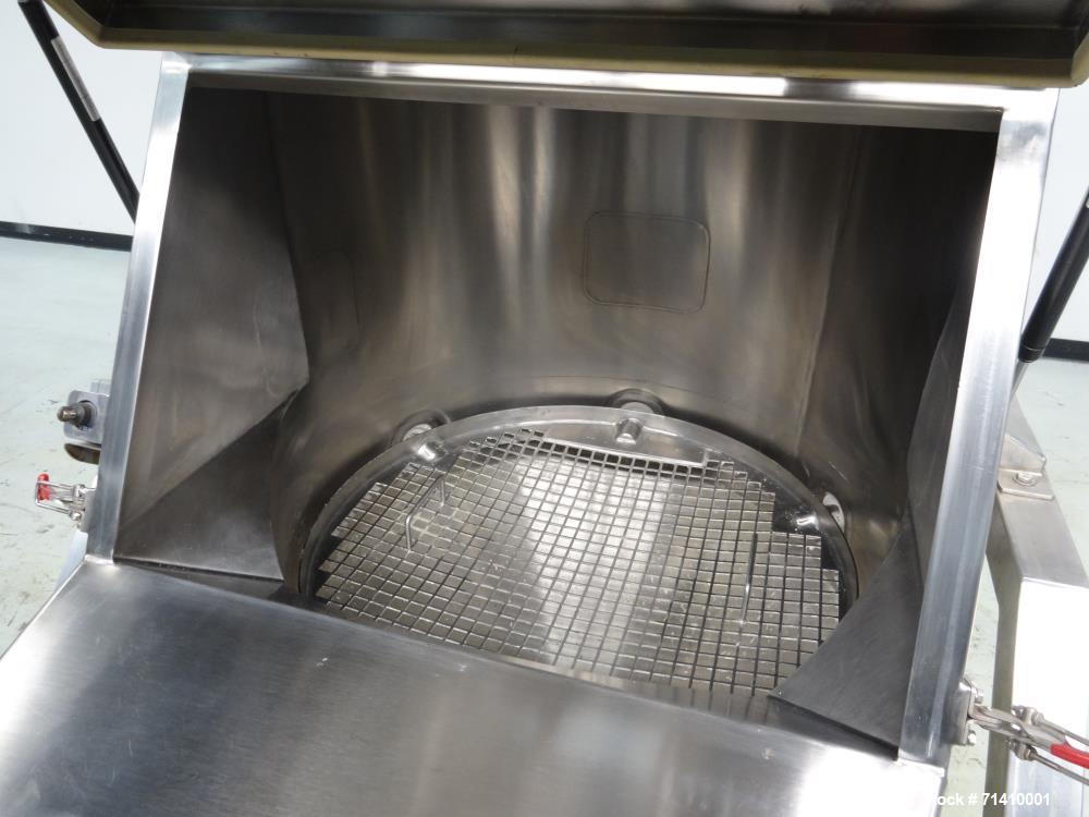 Used AZO Model ET 250 P Feeding Hopper