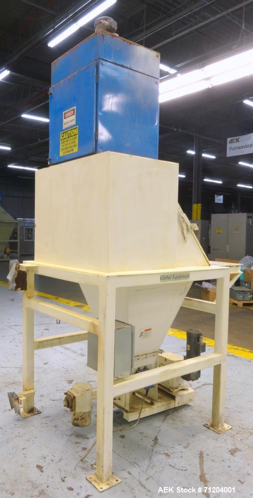 Used Global Equipment & Mfg Model 200-FE-001 Bulk Bag Dump Station