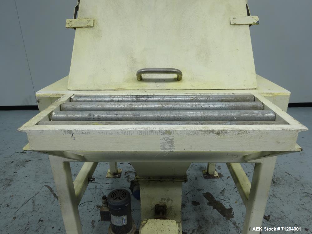 Used Global Equipment & Mfg Model 200-FE-001 Bulk Bag Dump Station