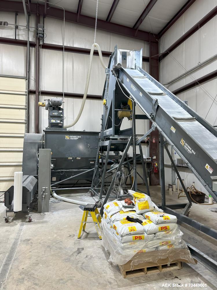 Used National Bulk Equipment (NBE) Bulk Bag Opening System – Model A293960