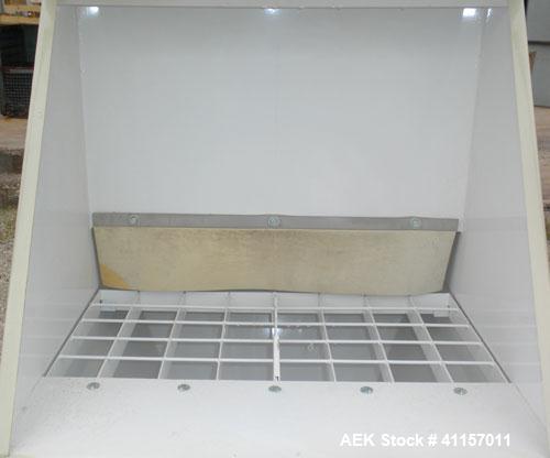 Used Adaptive Engineering & Fabrication Bag Dump System, Carbon Steel, consisting of: (1) Bag dump station, 36’’ long x 36’’ wide. Approximate 32’’ wide x 18’’ deep bag break area with grate and bag ...