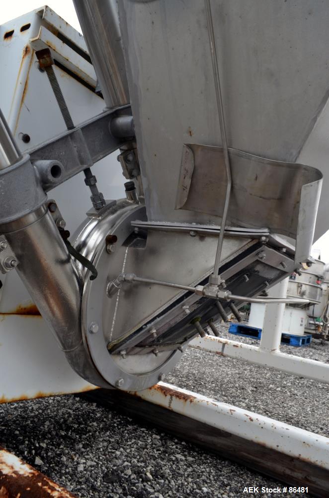 Used Stainless Steel Spiroflow Systems Mobile Bag Dump/Loading System, Model CO