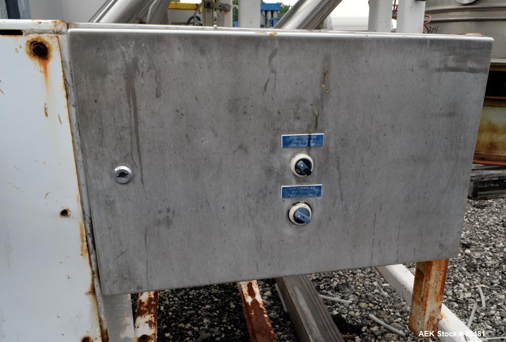 Used Stainless Steel Spiroflow Systems Mobile Bag Dump/Loading System, Model CO