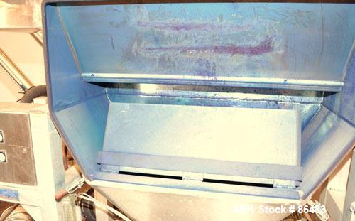 Used Spiroflow Systems Mobile Bag Dump/Loading System, Model Z0807, 304 Stainless Steel, Consisting Of: (1) bag dump station, approximately 40" wide x 19" deep with hinged front door; (1) top mounted...