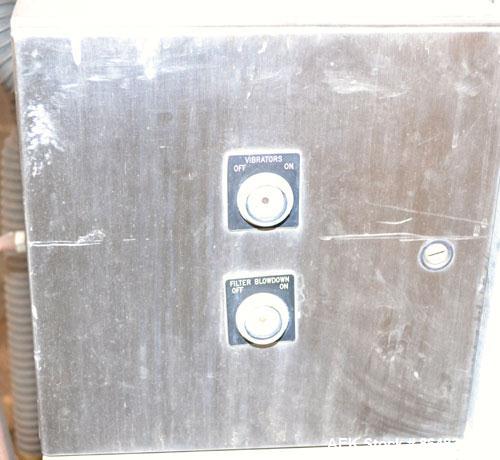 Used Spiroflow Systems Mobile Bag Dump/Loading System, Model Z0807, 304 Stainless Steel, Consisting Of: (1) bag dump station, approximately 40" wide x 19" deep with hinged front door; (1) top mounted...