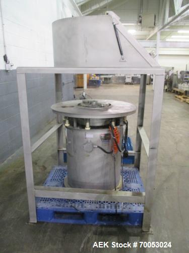 Used Sweco Bag Dump Station