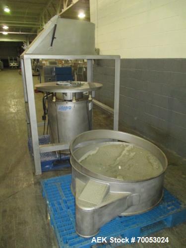 Used Sweco Bag Dump Station