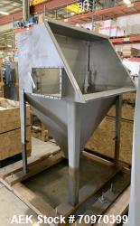 d- American Process Systems (Eirich Machine) Non Filtered Bag Dump Station, Model NFBD-200, 304 Stai...