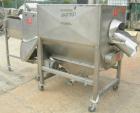 Used Product Saver bag breaker, 304 stainless steel. Approximately 12
