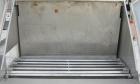 Used American Process Systems filtered bag dump work station, model D212/5250, type FBD-200.  304 stainless steel.  Dump area 42