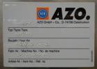 Used AZO Model ET 250 P Feeding Hopper