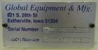 Used Global Equipment & Mfg Model 200-FE-001 Bulk Bag Dump Station