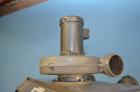 Used Hapman Vibrating Dump Station, Stainless Steel. Includes a Dust Collector. Approximate 30” long x 16” wide x 37” high dump area with grate. Dust Collector with Pulsing Air System for Cleaning Fi...