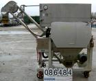 Used Spiroflow Systems Mobile Bag Dump/Loading System, Model Z0806, 304 Stainless Steel, Consisting Of: (1) bag dump station, approximately 40