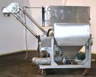 Used Spiroflow Systems Mobile Bag Dump/Loading System, Model Z0807, 304 Stainless Steel, Consisting Of: (1) bag dump station, approximately 40