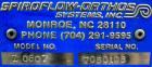 Used Spiroflow Systems Mobile Bag Dump/Loading System, Model Z0807, 304 Stainless Steel, Consisting Of: (1) bag dump station, approximately 40