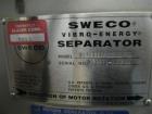 Used- Sweco Bag Dump Station