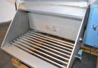 Used Young Industries Filtered Bag Dump Station, Size FBD 42-8. 304 Stainless Steel. 45’’ Wide  x 24’’ deep dump area. (7) Filter cages, (1) top mounted blower, driven by a 1-1/2 hp, 3/60/230/460 vol...