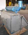Used Young Industries Filtered Bag Dump Station, Size H42-8. 304 Stainless Steel. 45’’ Wide  x 24’’ deep dump area. (8) Filter cages, no blower, hinged front aluminum door. Requires legs.