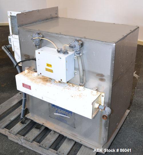 Used Stainless Steel Palamatic Semi-Automatic Bag Opener, Model SAS2000
