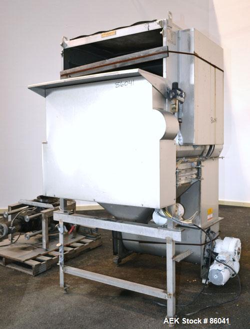 Used Stainless Steel Palamatic Semi-Automatic Bag Opener, Model SAS2000