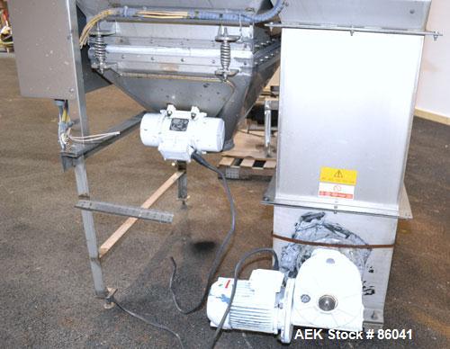 Used Stainless Steel Palamatic Semi-Automatic Bag Opener, Model SAS2000