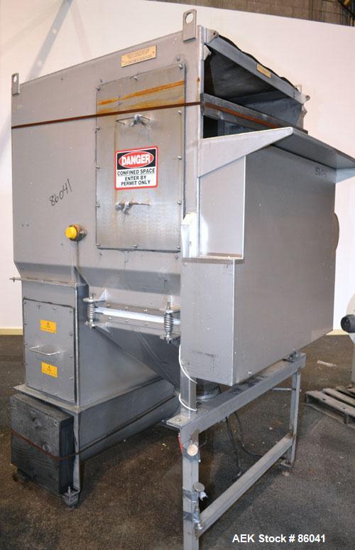 Used Stainless Steel Palamatic Semi-Automatic Bag Opener, Model SAS2000