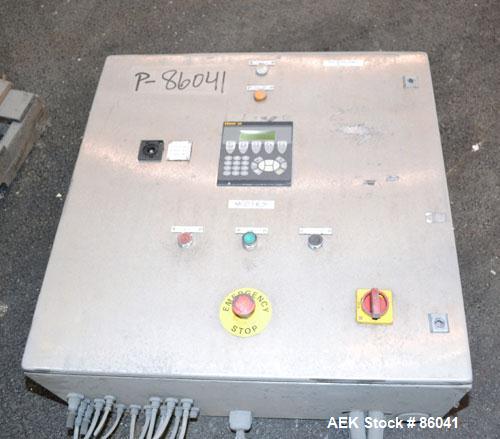 Used Stainless Steel Palamatic Semi-Automatic Bag Opener, Model SAS2000