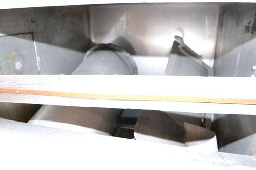 Used Stainless Steel Palamatic Semi-Automatic Bag Opener, Model SAS2000