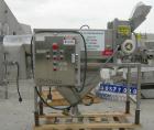 Used Product Saver bag breaker, model P.S. 241, 304 stainless steel. Manual feed with chute, ideal for pouches up to 1 pound. (2) approximately 6