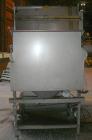 Used Stainless Steel Palamatic Semi-Automatic Bag Opener, Model SAS2000