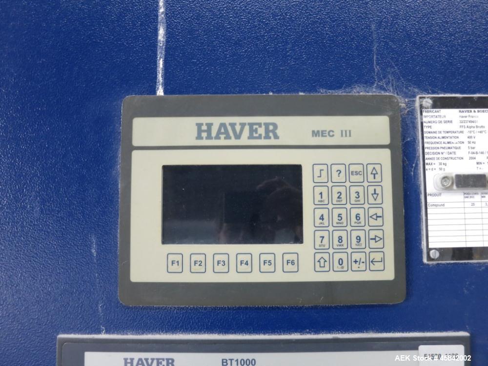 Unused- Haver Bag Filling Machine, Type FFS Alpha Brutto.