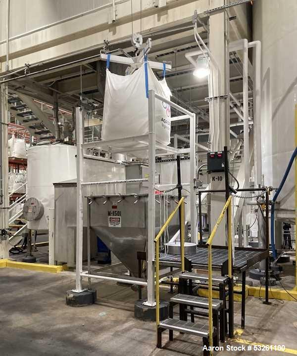 Used Super Sack Unloader with Flexicon Conveyor System – M-1501