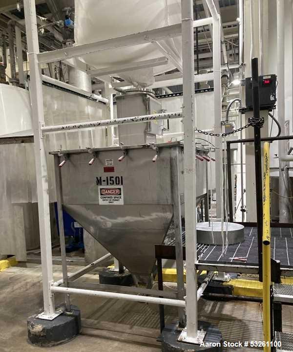 Used Super Sack Unloader with Flexicon Conveyor System – M-1501