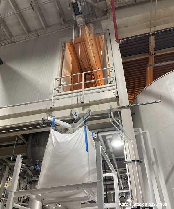 Used Super Sack Unloader with Flexicon Conveyor System – M-1501