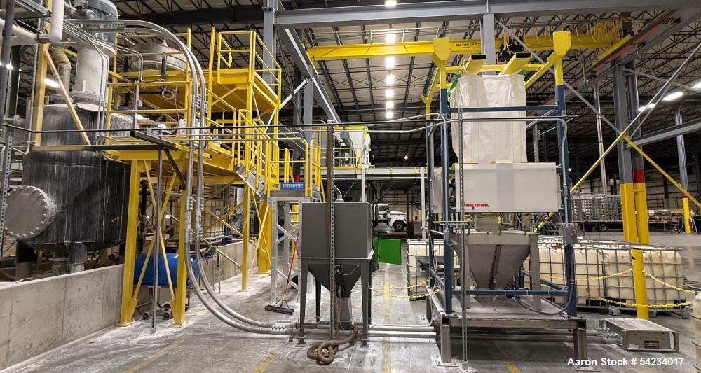 Used Flexicon Bag / Supersack Unloader with Chain-Vey System. Approximately 25' long Chain-Vey.