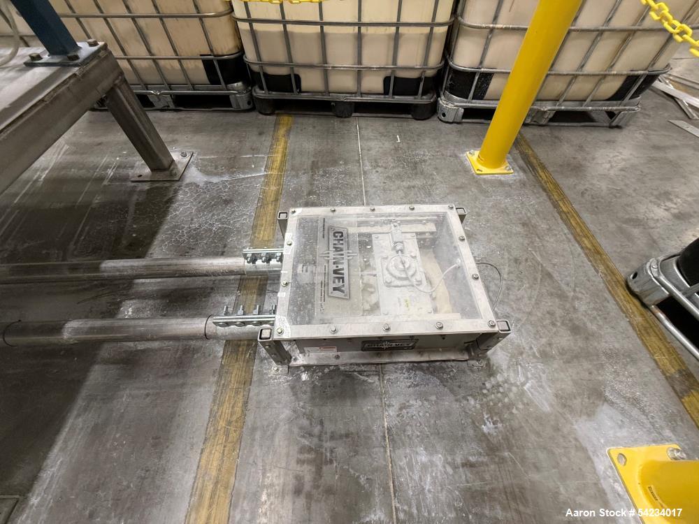 Used Flexicon Bag / Supersack Unloader with Chain-Vey System. Approximately 25' long Chain-Vey.